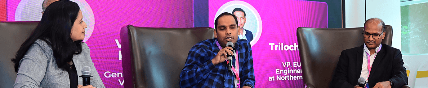 Panel discussion: Rajita Kaundin, Veerraju Kamu, Trilochan Padhy